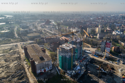 Gdansk, Mlode Miasto, tereny dawnej Stoczni Gdansk....