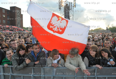 Gdansk. Stocznia. Koncert Zaczelo Sie W Polsce bedacy...