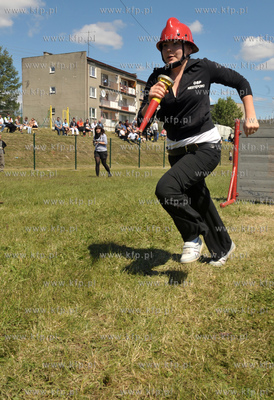 Zawody jednostek  Ochotniczych Strazy Pozarnej gminy...
