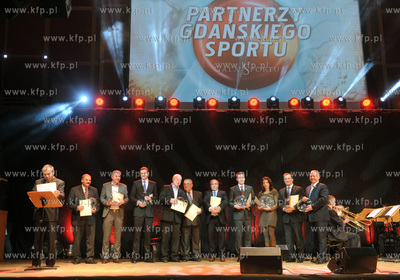 Gdanska Gala Sportu w Filharmonii Baltyckiej. Laureaci...
