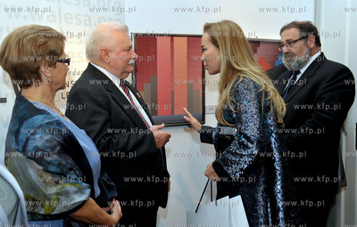 70 urodziny Lecha Walesy w oliwskim Palacu Opatow w...