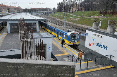Oficjalne uruchoinienie nowej trasy kolejki SKM Gdansk...