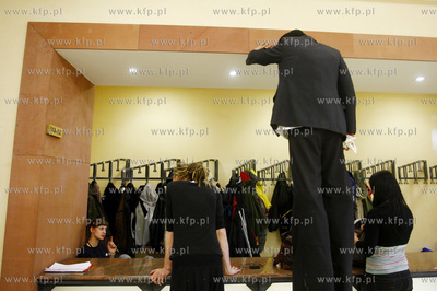 Gdansk. Polska Filharmonia Baltycka. Casting do programu...