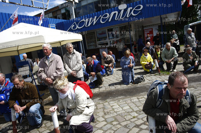 Gdansk. Uroczystosci rocznicowe z okazji obalenia komunizmu...