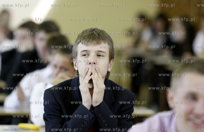 Gdansk. Liceum Ogolnoksztalcace nr XV. Matura pisemna...