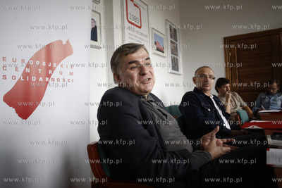 Gdansk Europejskie Centrum Solidarnosci. Konferencja...