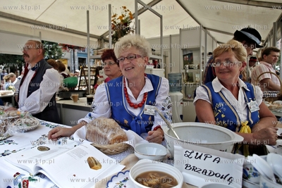 Gdansk, Dlugi Targ. Pomorskie smaki to pokazy przyrzadania...