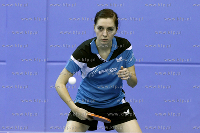 Magdalena Szczerkowska, tenisistka stolowa. 18.11.2013...