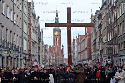 Gdanska Droga Krzyzowa, organizowana przez Klasztor...