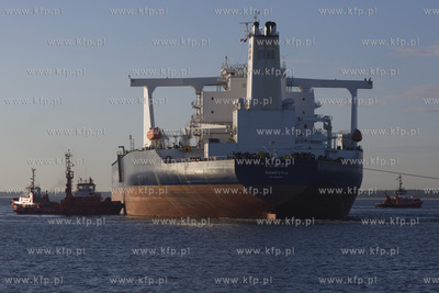 Irański supertankowiec M/T Atlantas wpływa do Naftoportu...