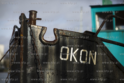 Holownik Okoń, najstarszy gdański holownik, zbudowany...