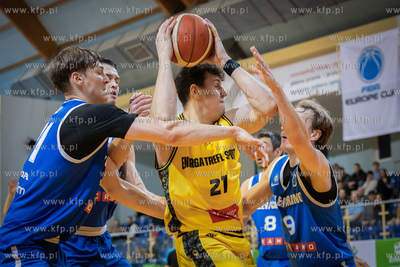 Fiba Europe Cup. Energa Trefl Sopot vs. BC Kalev /...