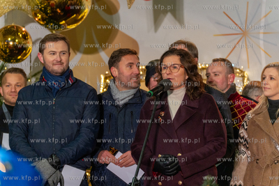 Ceremonia otwarcia Gdańskiego Jarmarku Bożonarodzeniowego....