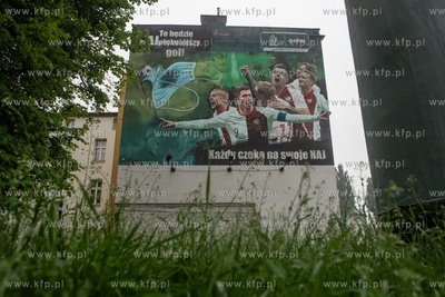 Gdańsk Wrzeszcz, Al. Grunwaldzka. Mural Grupy Lotos,...