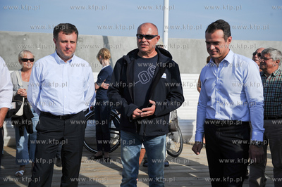 Sopot - molo. Przystan Jachtowa. Kapitan Roman Paszke...