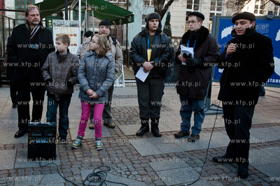 Gdansk. Dlugi Targ. Wernisaz wystawy plenerowej pt...