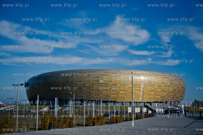 Gdansk. Stadion PGE Arena.  18.10.2012 fot. Mateusz...