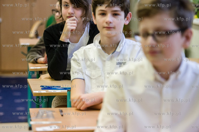 Gdansk. Szkola Podstawowa nr 85. Sprawdzian szostoklasisty.
01.04.2015...