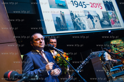 Gdansk. Europejskie Centrum Solidarnosci. Gala 70-lecia...
