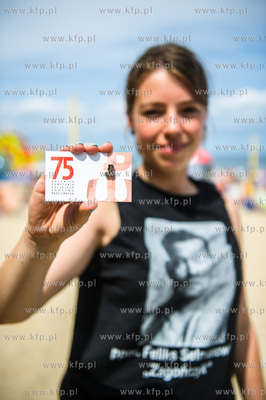 Gdansl. Plaza w Brzeznie. IPN na plazy. Przygotowane...