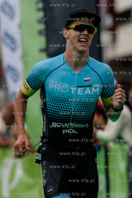 Zawody Herbalife Ironman 70.3 Gdynia.
Nz Miłosz Sowinski...