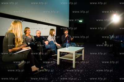 Gdynia. Multikino. Festiwal Filmow w Gdyni. Spotkanie...