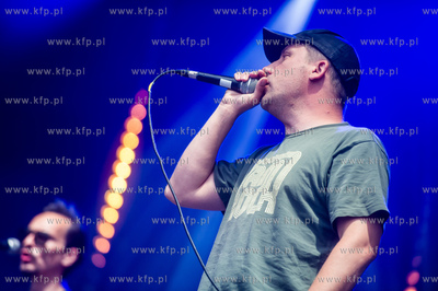 Gdańsk. Plac Zebrań Ludowych. Festiwal Kolorów Nocy...