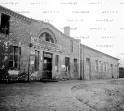 Gdansk Orunia. Nieistniejący zajazd Zur Ostbahn na...