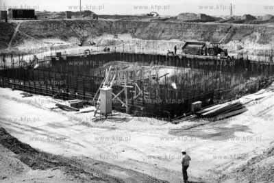 Budowa Elektrowni Wodnej Zarnowiec - najwiekszej w...