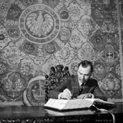 Wizyta premiera rządu Królestw Belgii Leo Tindemans'a...