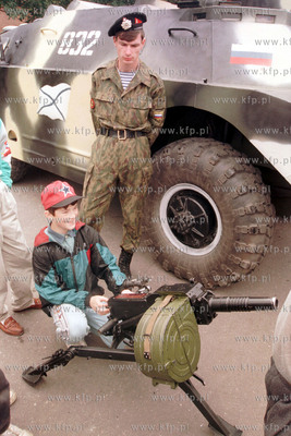 Wystawa sprzetu wojskowego w Kaliningradzie z okazji...