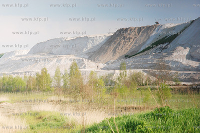 Halda fosfogipsow w okolicy Wislinki i Przegaliny kolo...