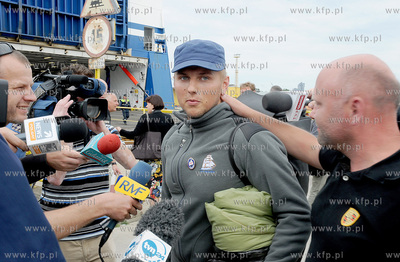 Na pokładzie pasazersko - towarowego promu Finnmaid...