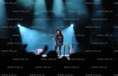 Gdansk. Plac zebran Ludowych. Scena letnia. Koncert...