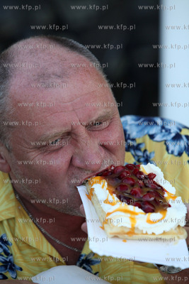 Gdansk - Brzezno. Plan zdjeciowy filmu MILION DOLAROW...