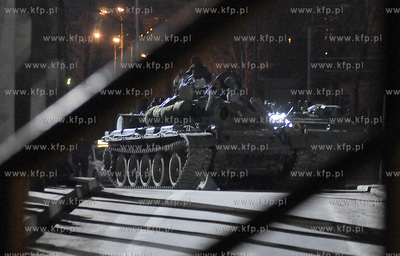 Plan zdjeciowy filmu o masakrze robotnikow na Wybrzezu...