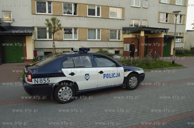 Tragiczny wypadek w centum Slupska. Z 11 pietra wiezowca...