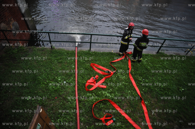 Nagla i intensywna ulawa, ktora przeszla nad Gdanskiem...