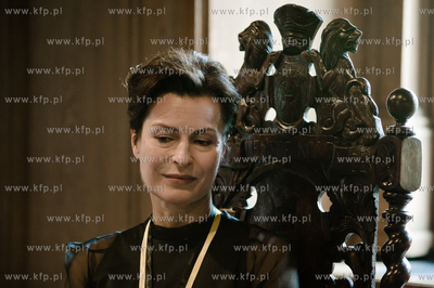 Gdansk. Ratusz Staromiejski. Wreczenie Medali Stolema...