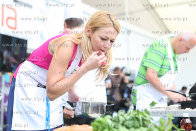 Festiwal Karuzela Cooltury w Swinoujsciu.
Sniadanie...