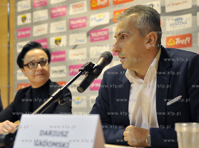 Hala Ergo Arena Gdansk/Sopot. Podpisanie umowy partnerskiej...