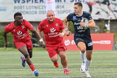 Stadion Ogniwa Sopot. Mecz rugby Energa Ogniwo Sopot...