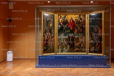 Obraz Hansa Memlinga "Sąd Ostateczny" w Muzeum Narodowym...