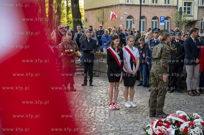Uroczystości pod pomnikiem Martyrologii Polskich Mieszkańców...