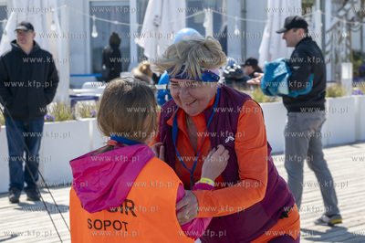 Sopot. Skwer Kuracyjny. Weekend Europejski. Bieg Europejski...