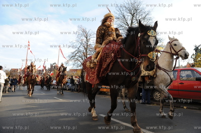 Gdansk, huczne obchody 90 rocznicy odzyskania niepodleglosci....