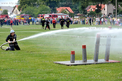 Gminne Zawody Sportowo - Pozarnicze OSP w Leznie. 24.06.2012...