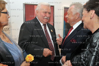 70 urodziny Lecha Walesy w oliwskim Palacu Opatow w...