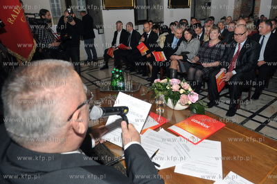 Inauguracyjna sesja Rady Miasta Gdanska w Wielkiej...