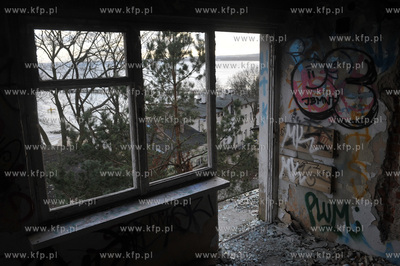 Opuszczone sanatorium - dawniej Dom Profilaktyczno...